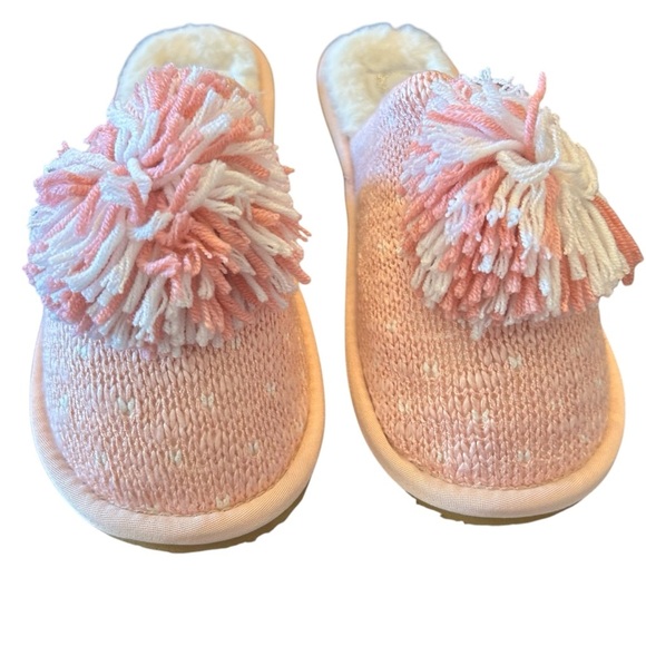 Journee Collection Stardust Pink Slipper Size 8 - Picture 1 of 10
